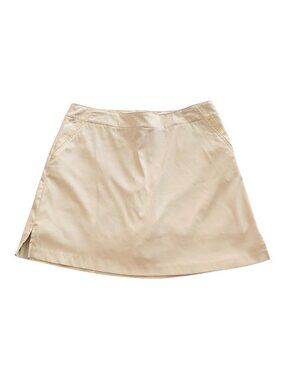Lady Hagen Size 10 Skort Golf Tennis Pickleball Athletic Built-In Short Khaki